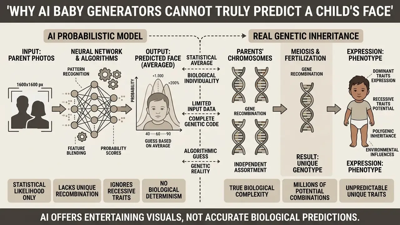 Comparison between neural network probability models and biological DNA inheritance processes