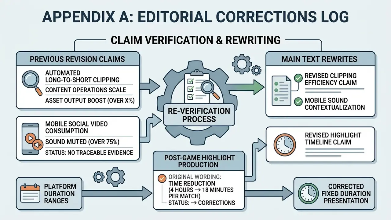 Flowchart showing the re-verification process for previous document claims and their subsequent text updates