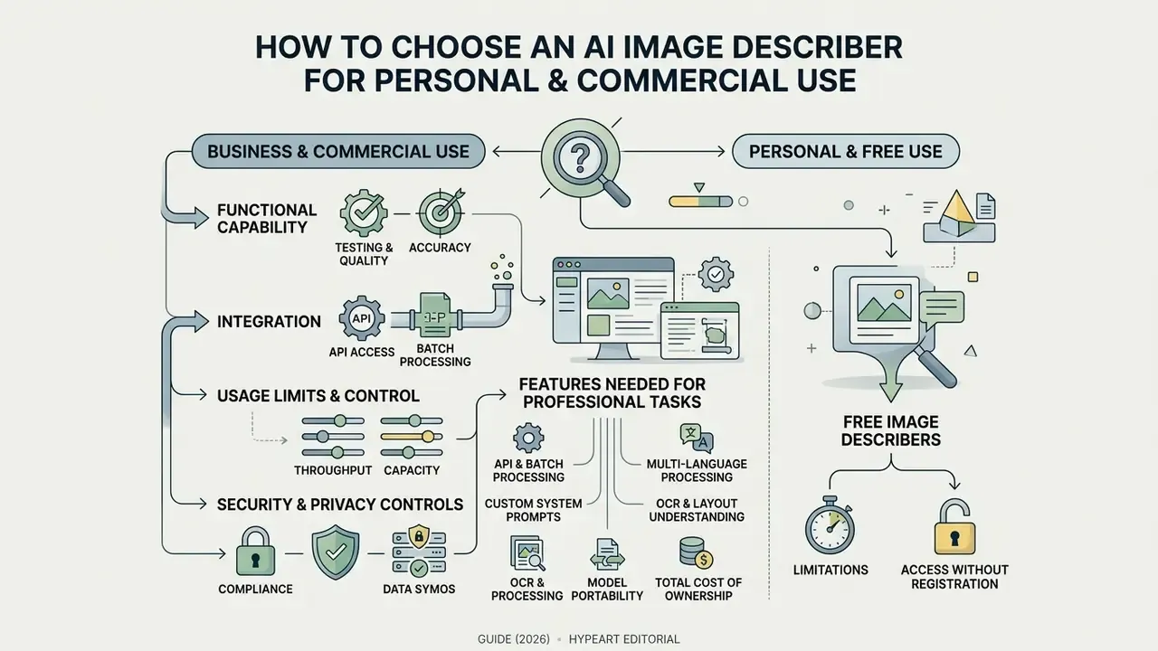 Comparison of professional and free tools highlighting functional, integration, and security requirements