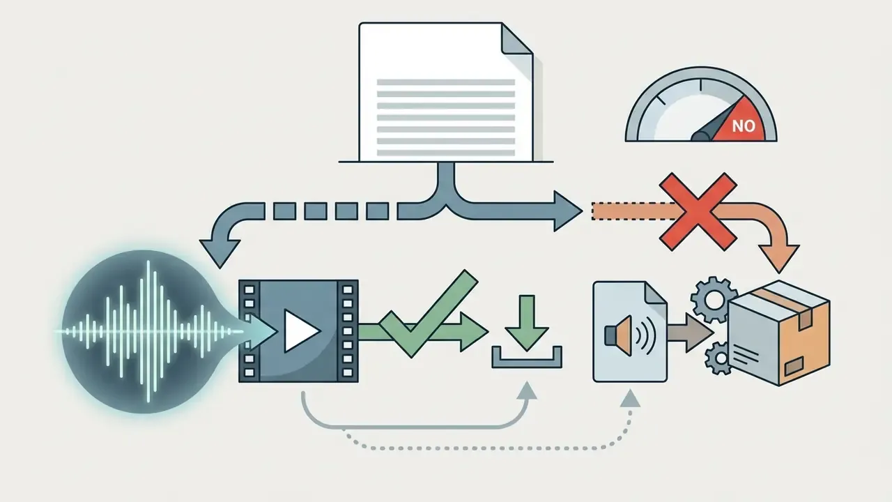 License document path branching into permitted video integration versus prohibited standalone resale