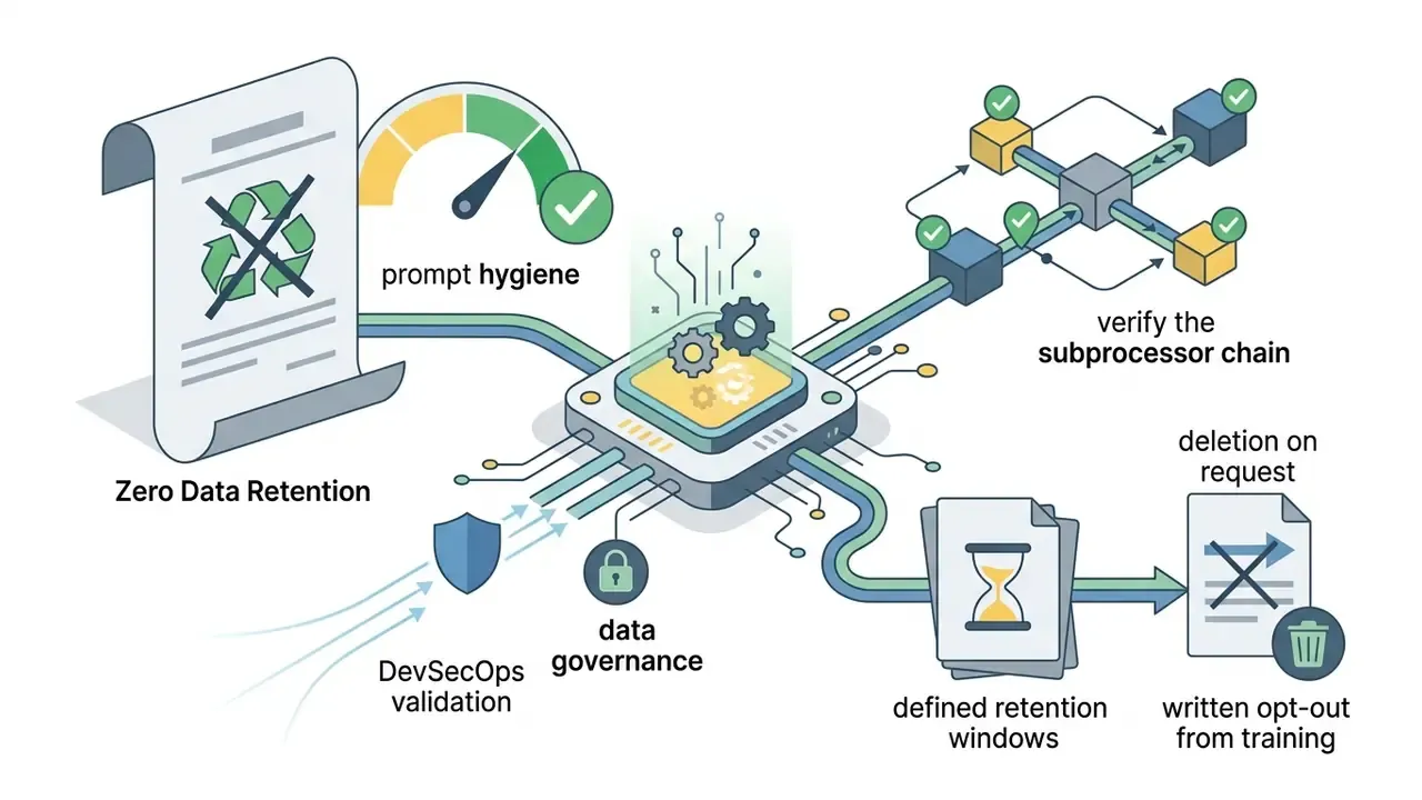 Central processor unit connected to data documents, retention timers, and a subprocessor network
