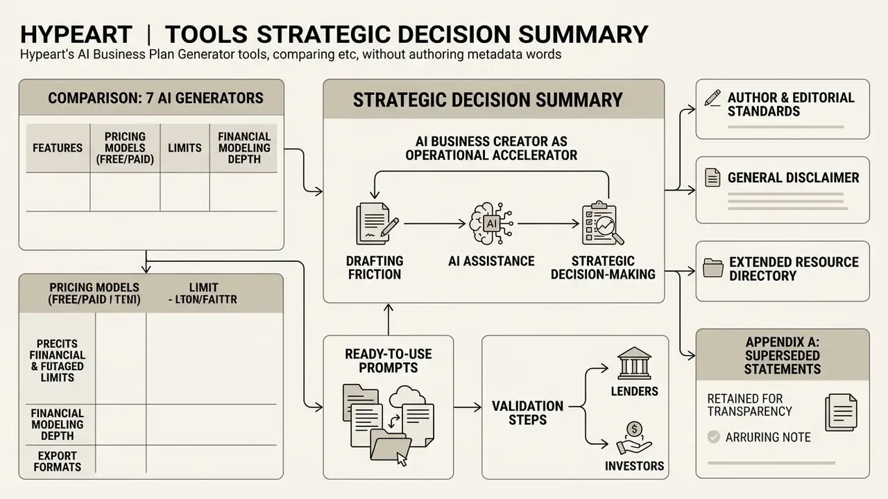 Diagram mapping operational workflows for document creation alongside supporting resource categories