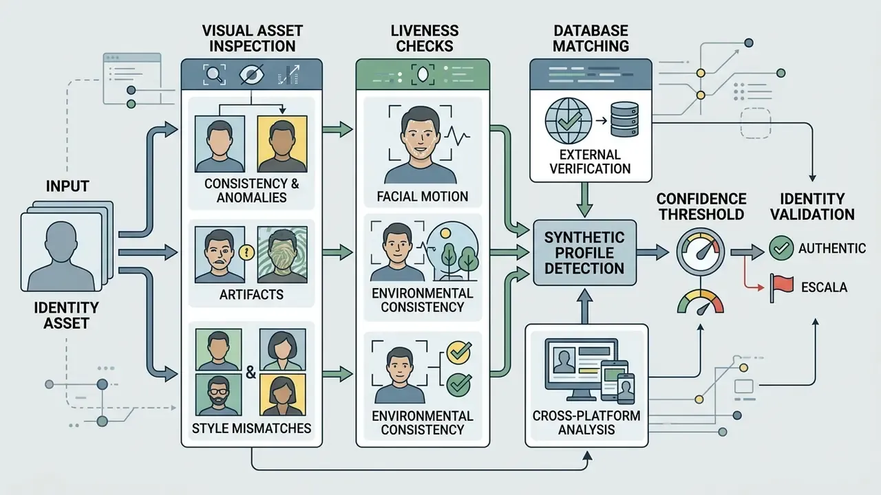 identity verification framework detailing how to detect AI generated images in customer onboarding workflows