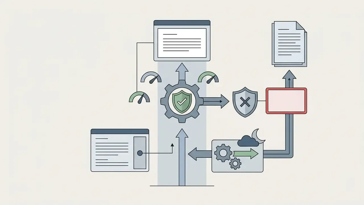 Gear system processing text inputs through safety shields to filter or output creative documents