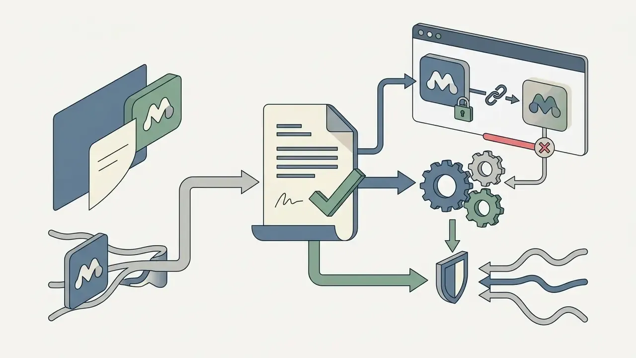Approved model register tracking version pins to prevent unauthorized updates in video generation workflows
