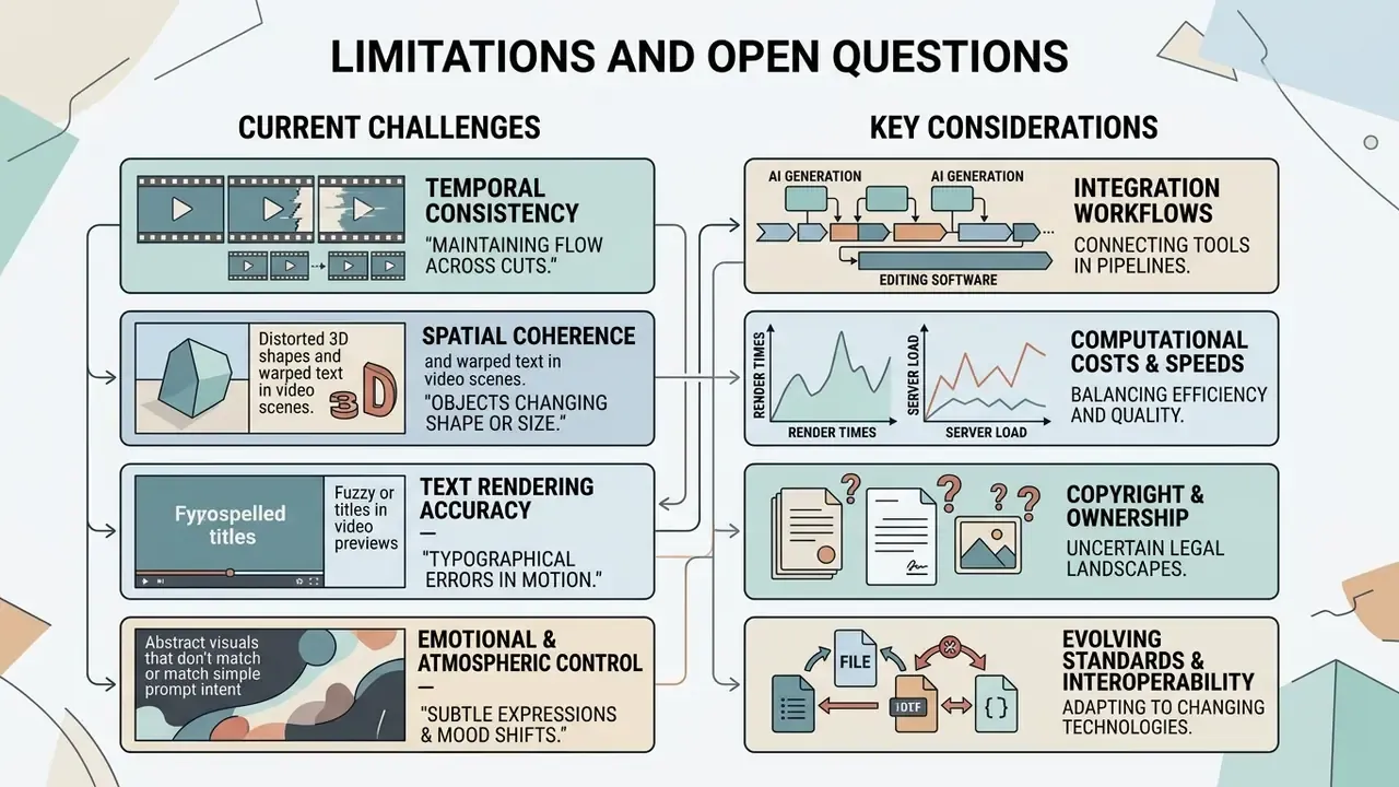 Comparison of technical challenges and strategic considerations for automated video production workflows