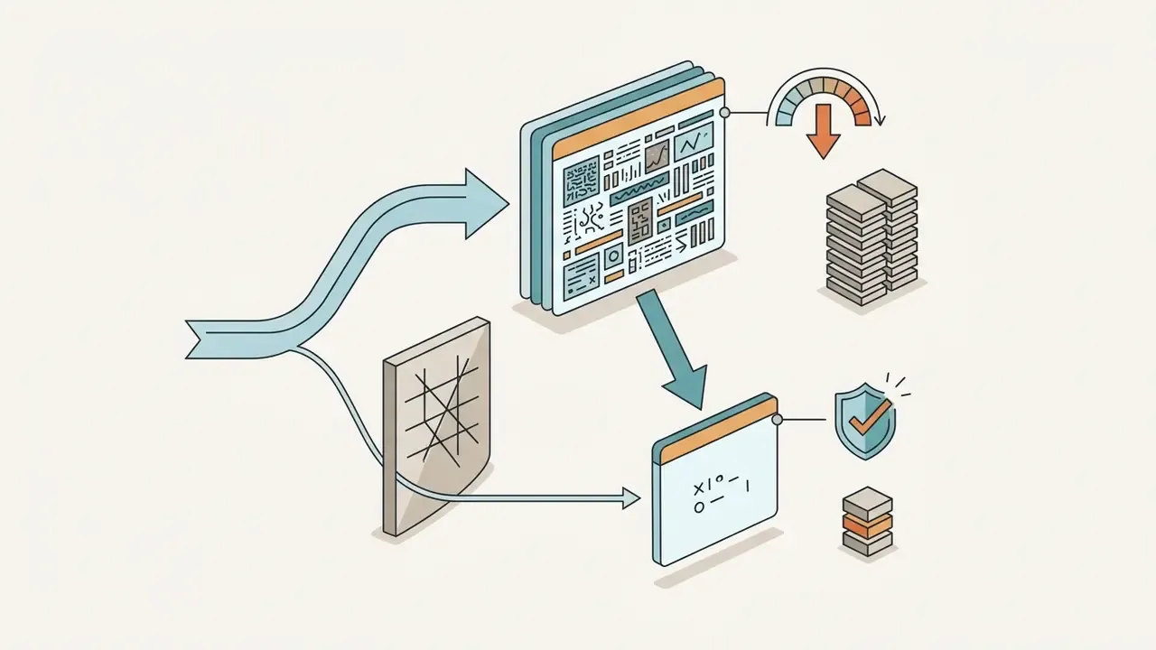 Data flow diagram showing file compression and conversion for an online YouTube video converter