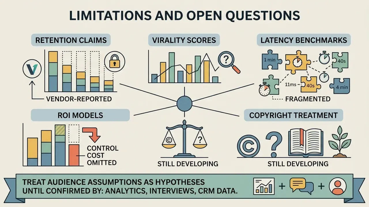 Infographic showing challenges like fragmented benchmarks, proprietary scores, and evolving legal standards