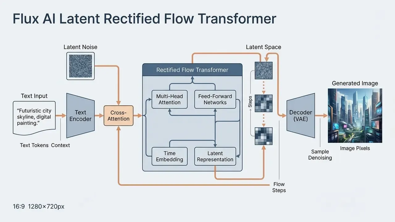 flux ai image generation architecture workflow