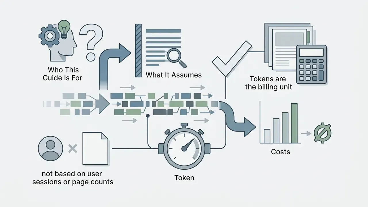 Visual representation showing how tokenized text data flows into a calculator to determine API costs