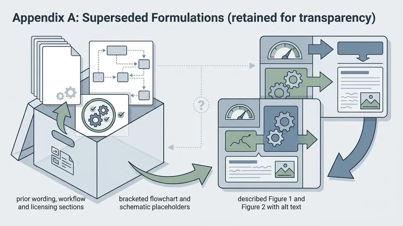 Box of documents and schematics transitioning into refined dashboards with gauges and process steps