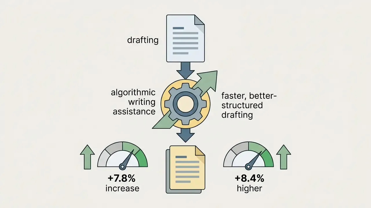 Document drafting passing through a gear mechanism to produce improved outcomes and higher wage metrics