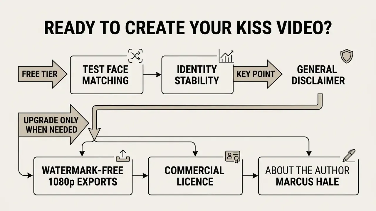 Steps for testing face matching and identity stability before upgrading for exports and licensing