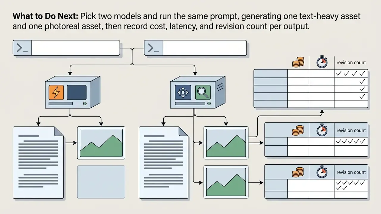 Two prompt inputs feeding into separate processing units that generate documents and images into tables