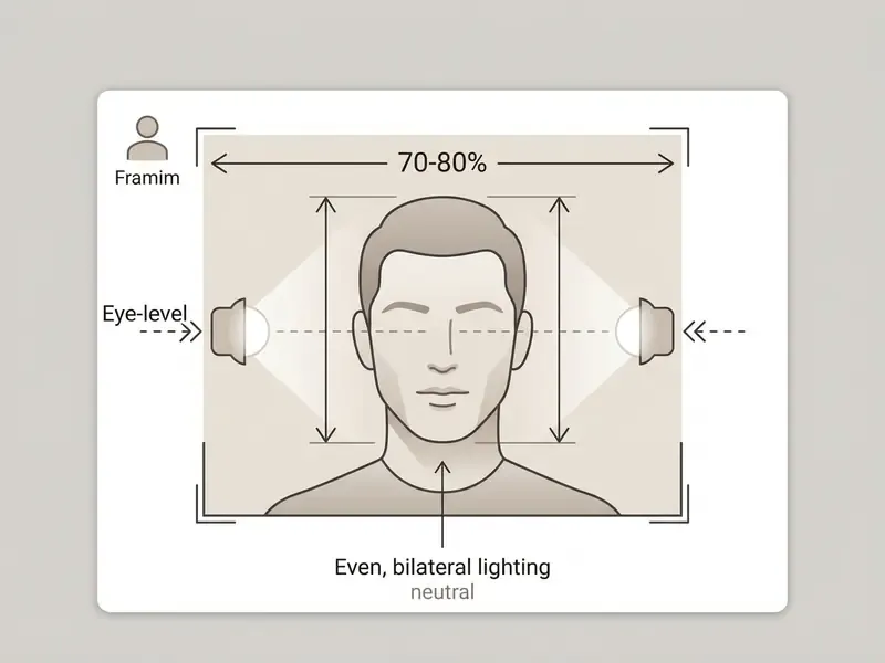 Instruction card for choosing a photo for an AI hero generator.