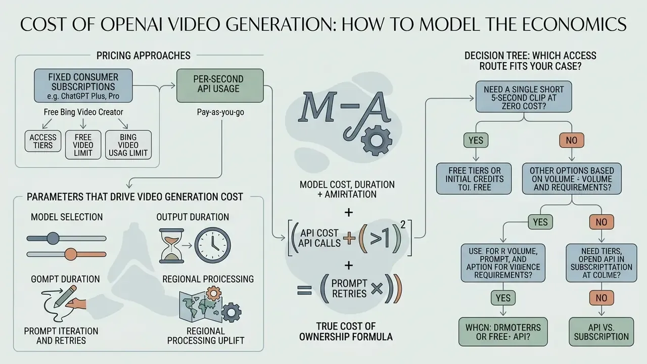Economic model infographic comparing consumer subscription pricing against per-second API usage costs