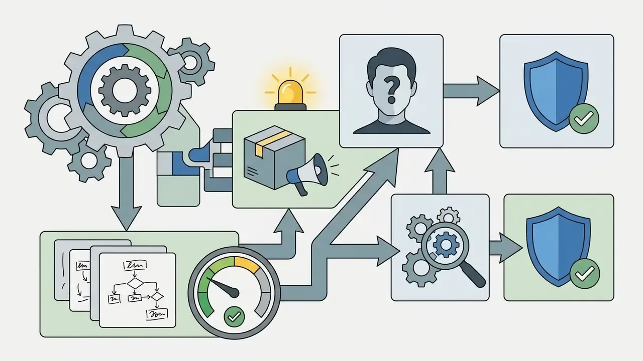 Risk assessment workflow for OpenAI Sora showing tiers for product explainers and executive likenesses