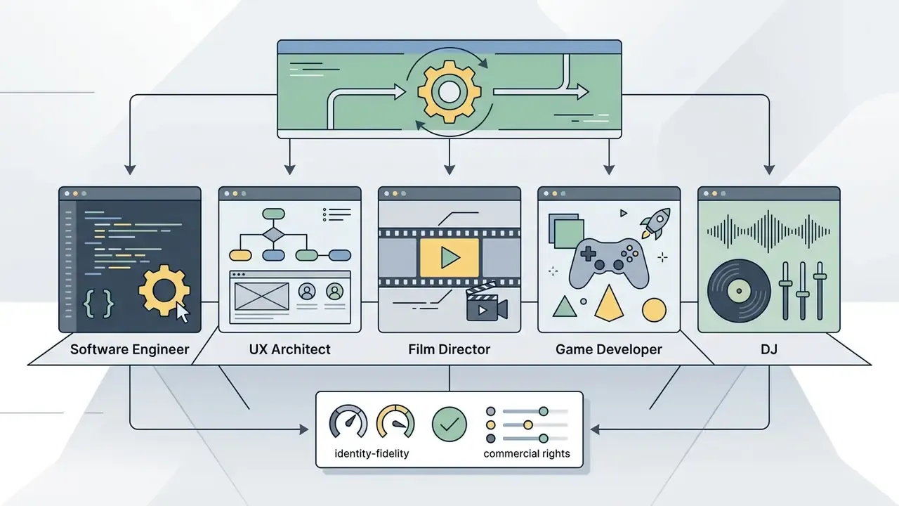 Central processing engine distributing data to career specific icons and quality control metrics