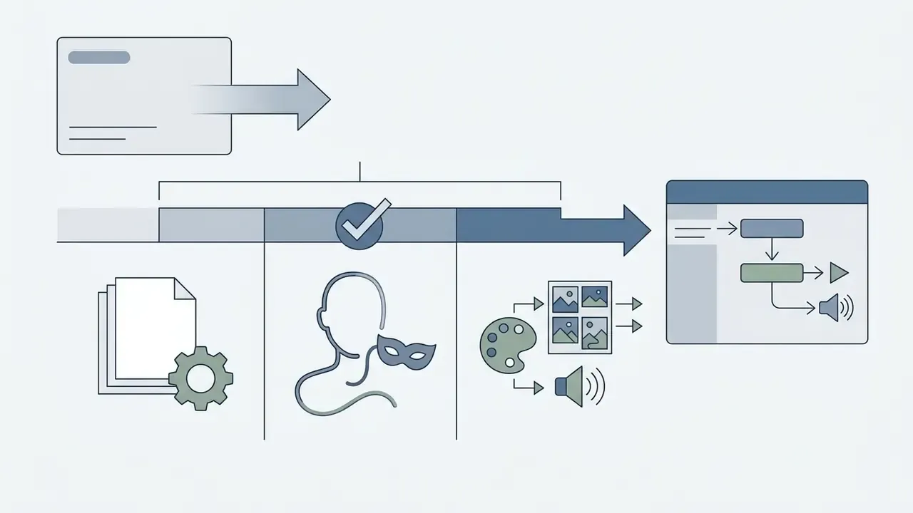 Selection of AI models including standard assistants, masked personas, and multimodal generation tools
