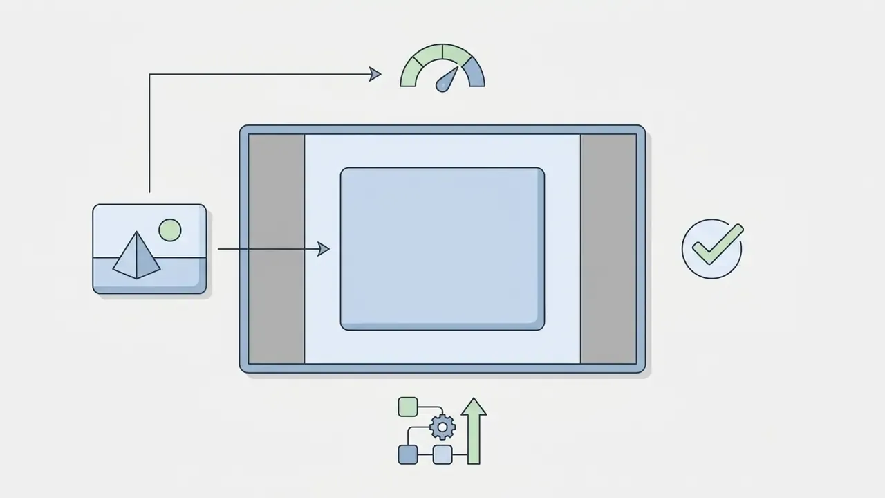 Video frame centered with pillarbox bars to maintain aspect ratio during the resize video online process
