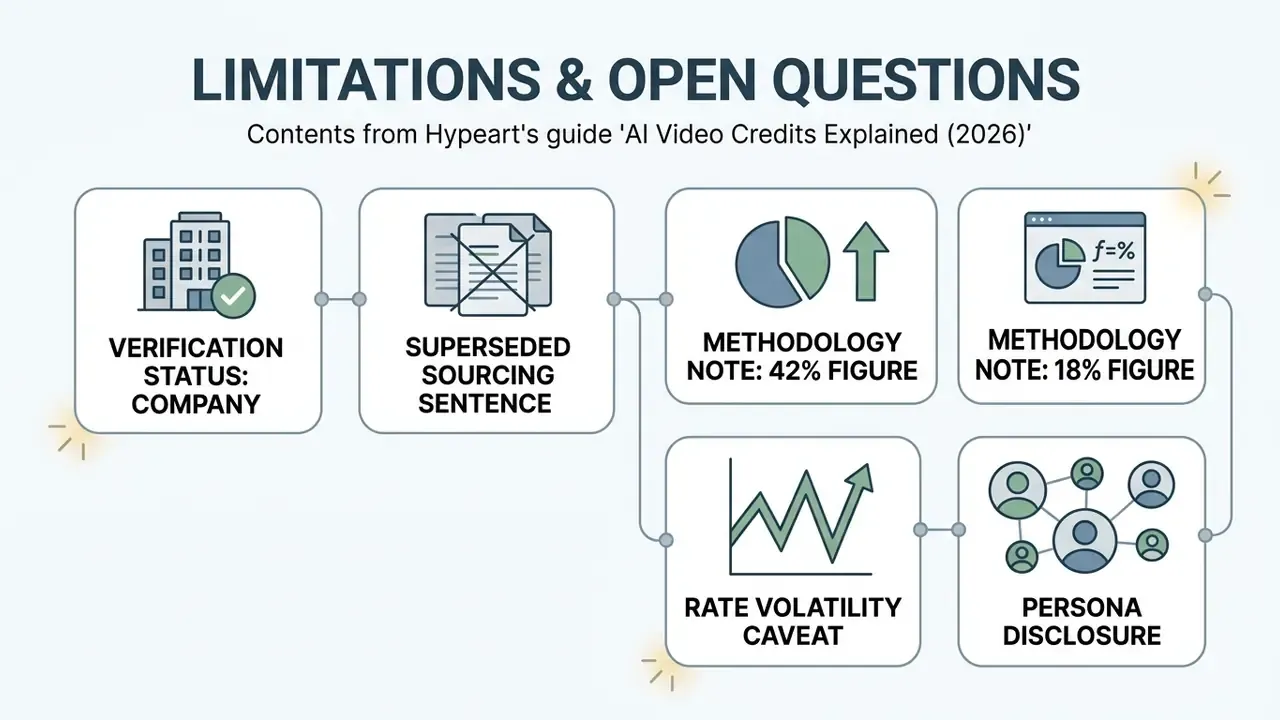 Flowchart outlining editorial notes on company verification, sourcing, methodology, and persona disclosure