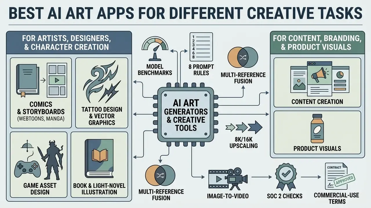 Central processor connecting creative software features to specific design and branding workflows