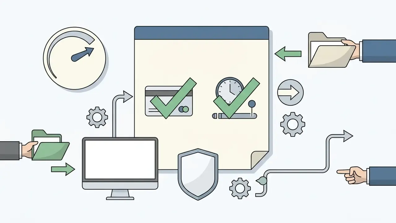 Icons representing no credit card and no waiting list requirements for using Bing Image Creator