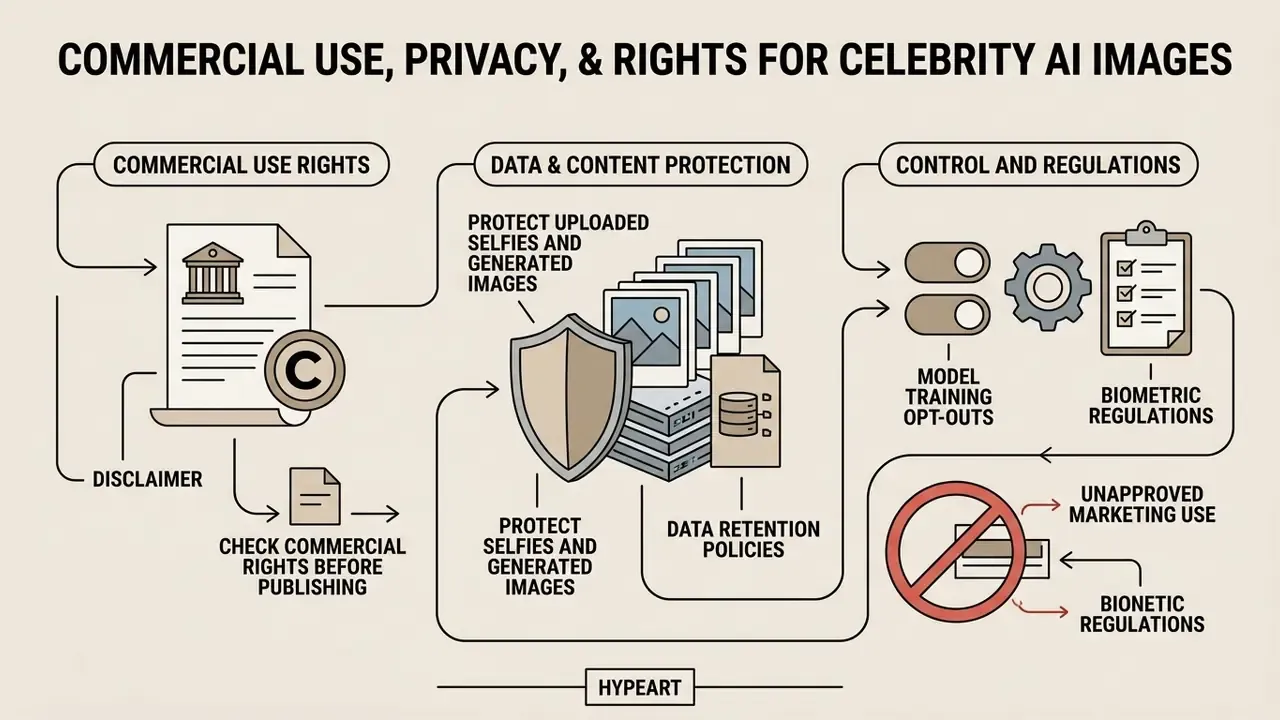 Summary of legal rights, data protection, and regulatory requirements for synthetic media