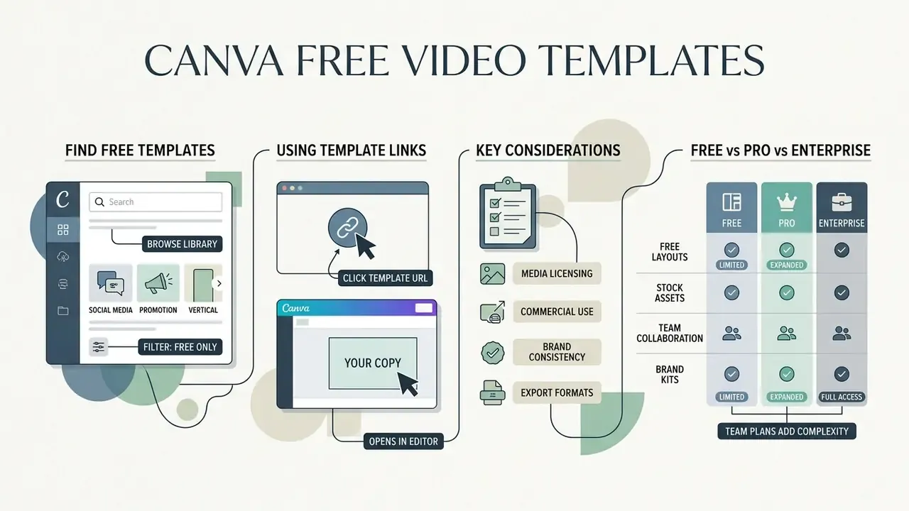 Step-by-step infographic showing how to search, link, evaluate, and compare subscription levels