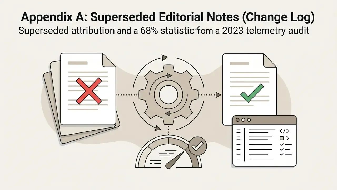 Stack of documents with a red X being processed by gears into a new file with a green checkmark