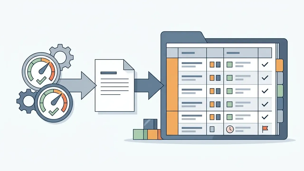 Automated system processing SynthID verification data into a structured compliance register