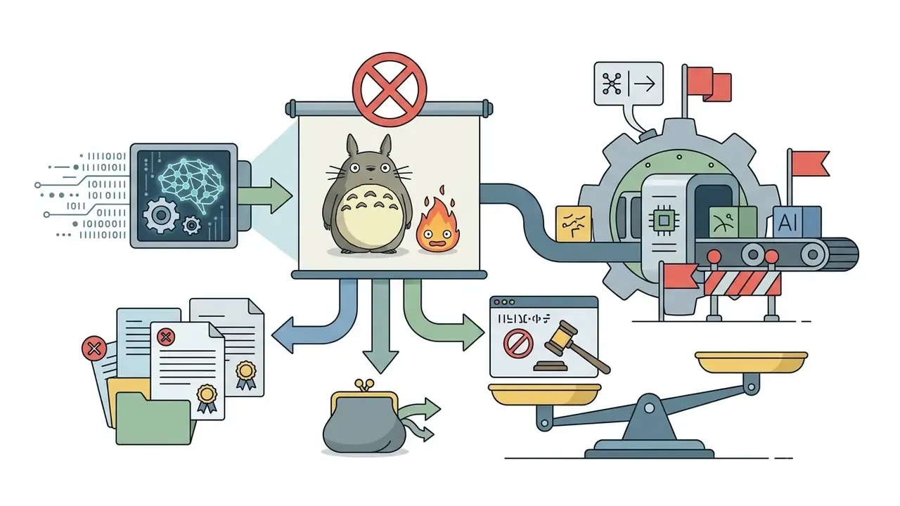 AI processing of protected characters leading to legal documents, financial loss, and judicial scrutiny
