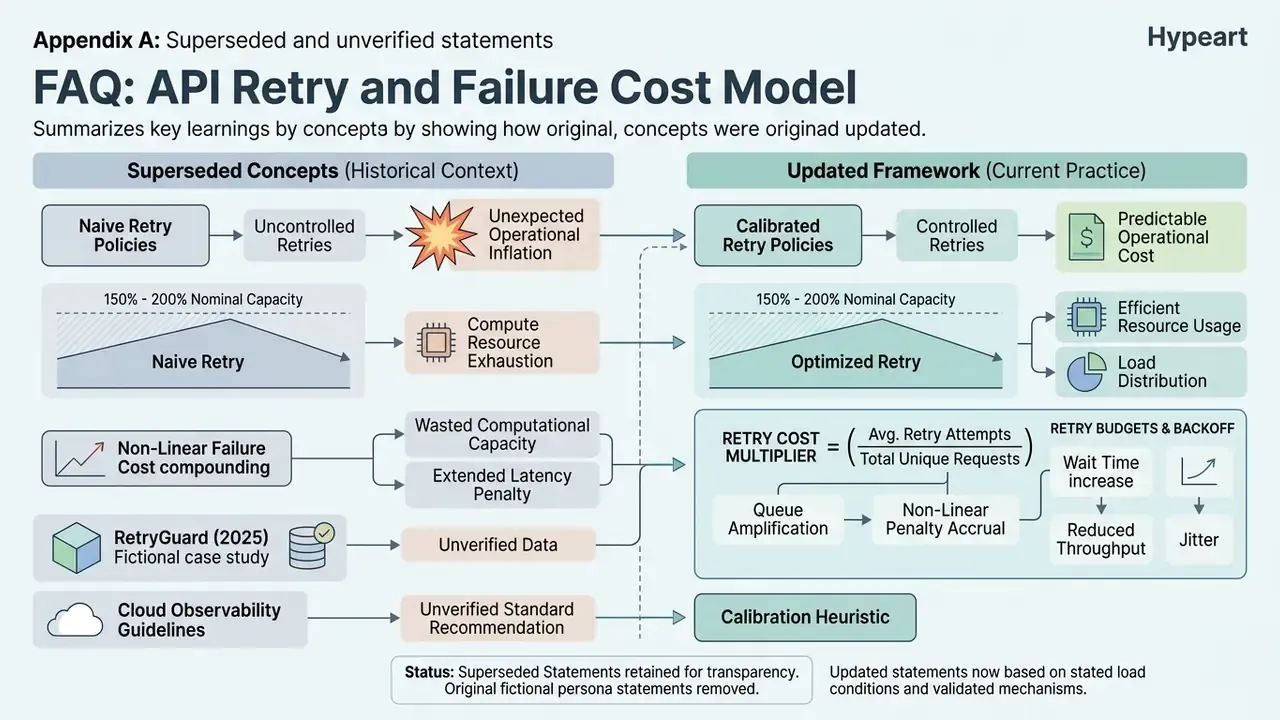 Comparison of historical API retry concepts and updated frameworks for managing operational costs