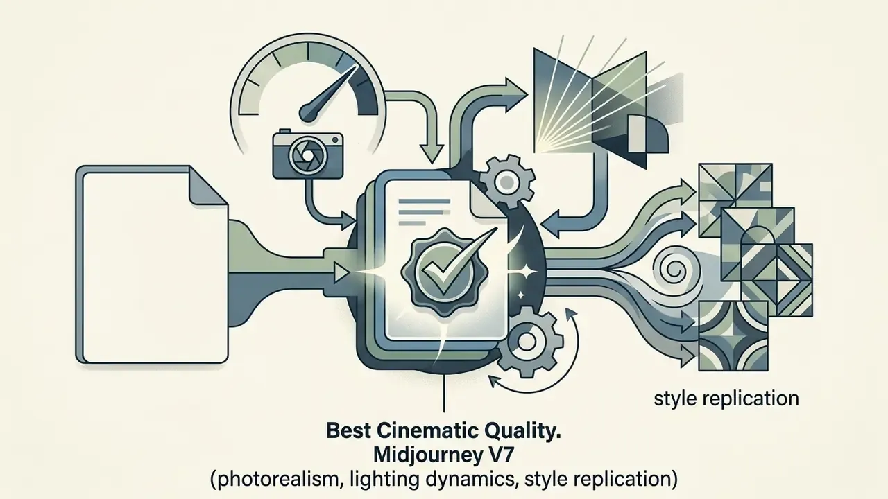 Document flowing through a processor with gears and gauges to generate diverse artistic style patterns