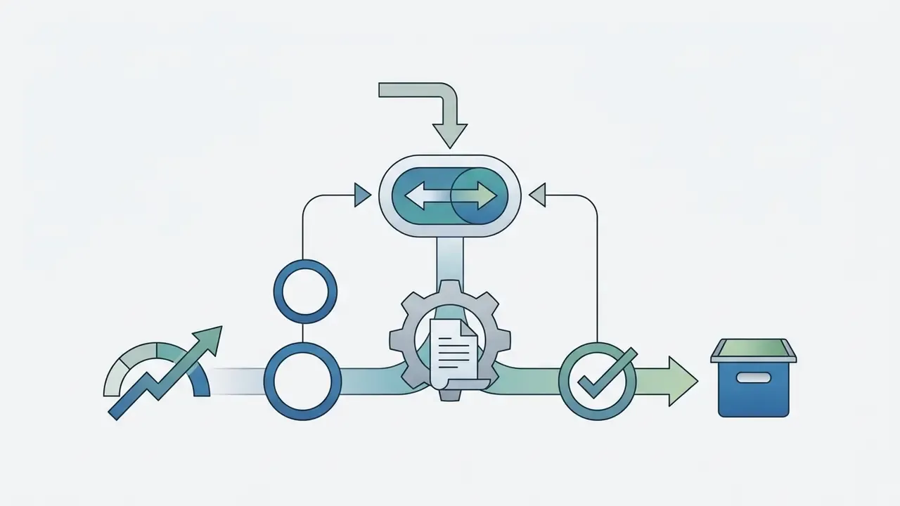 Toggle switch controlling data flow through a gear mechanism into a storage box for an AI art generator app