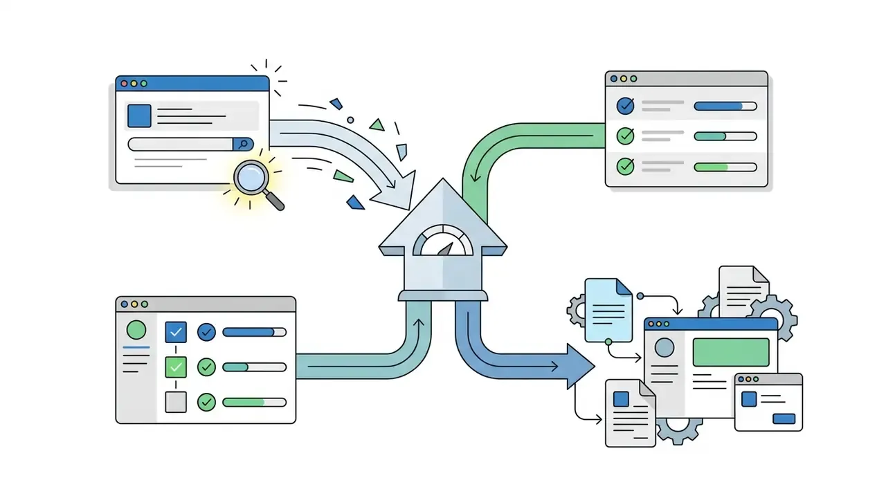 Visual representation of how search and task activities contribute to Bing Image Creator boost points