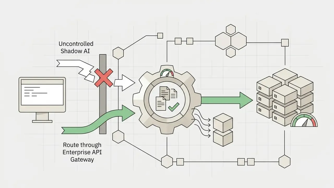 Data flow bypassing unauthorized access to reach a central processing gear and enterprise server cluster