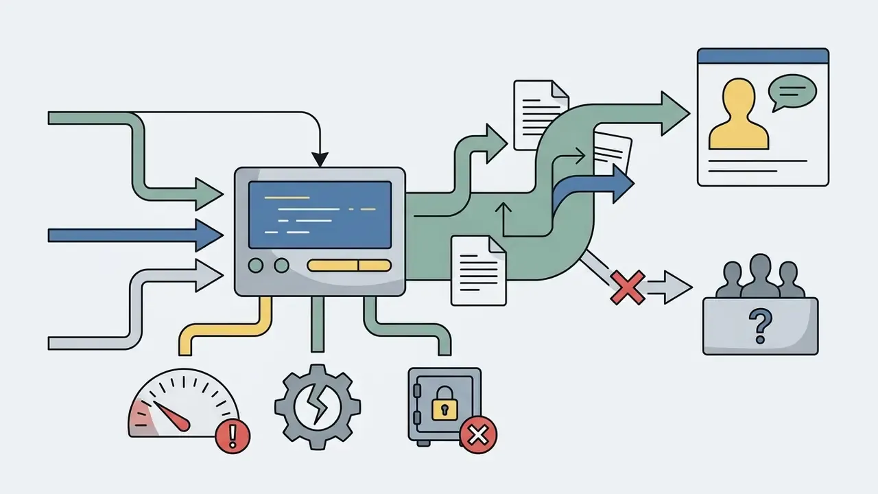 Central processing unit routing data streams to human contacts or blocked escalation queues