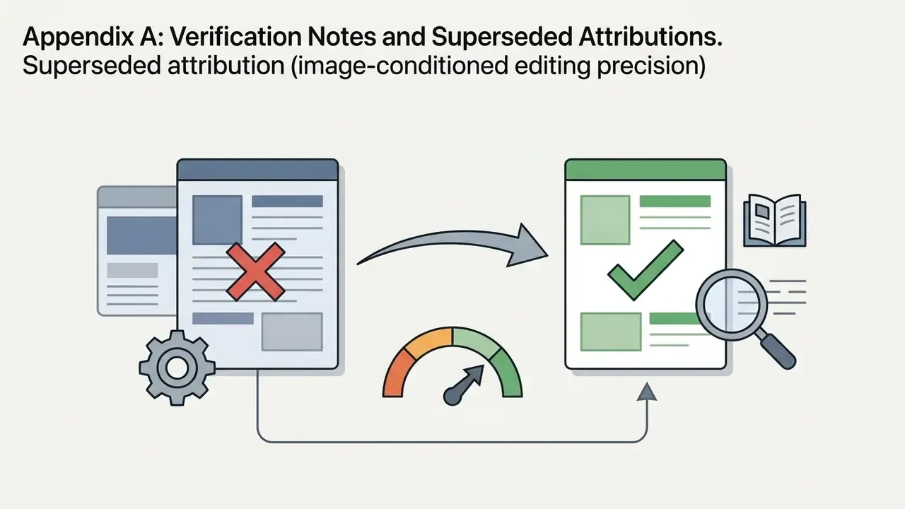 Document with a red cross icon transitioning to a verified document with a green checkmark and magnifying glass