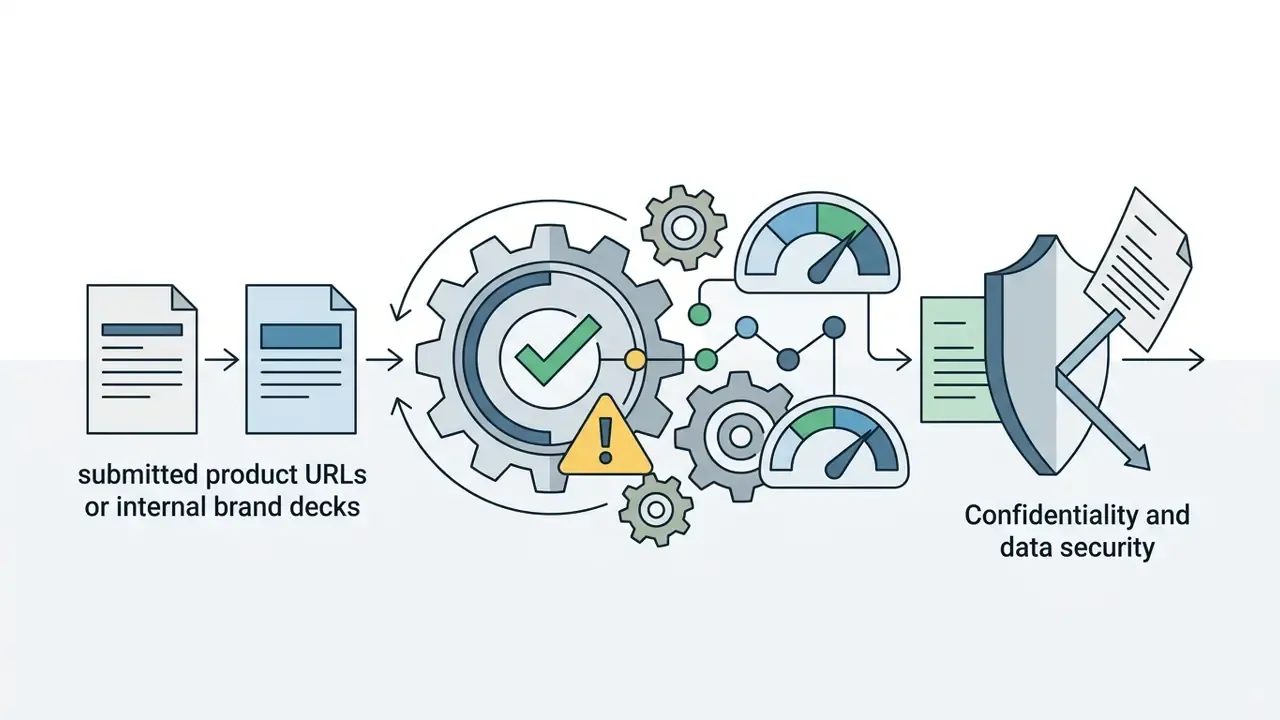 Documents moving through a gear system and performance gauges toward a protective shield for data security