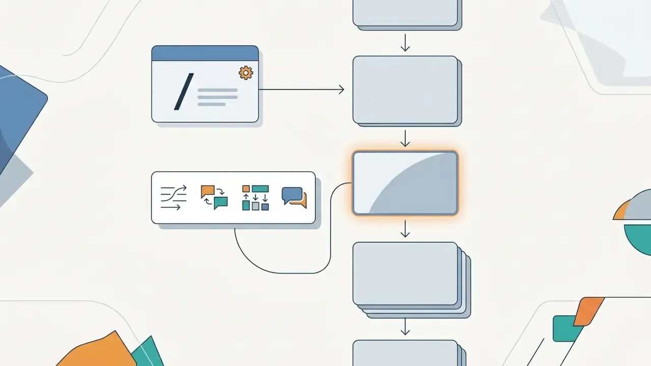 Contextual prompt bar appearing next to a selected card in a Gamma AI presentation workflow