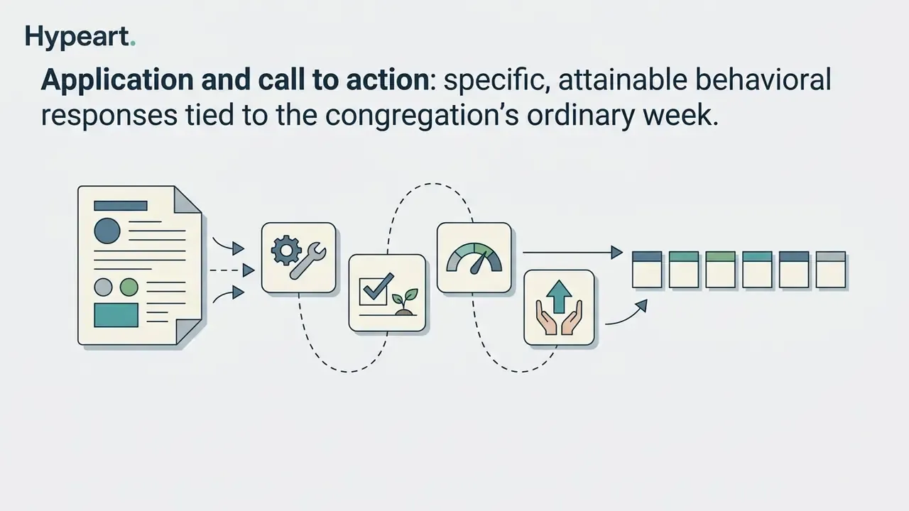 Document icon feeding into a series of icons representing processing, growth, and output tasks