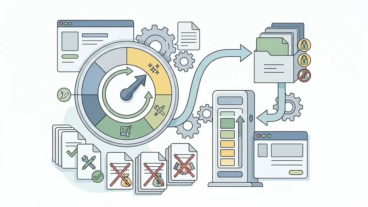 Gauge displaying usage limits and policy restrictions for an AI song creator